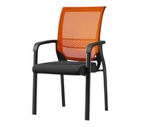 Chaises de réception ergonomiques à Dossier incurvé, accoudoirs rembourrés, sièges de Salle de conférence, chaises d'église pour Une Utilisation Polyvalente