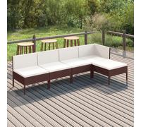 Chaises De Salle À Manger 2 Pcs Bois Courbé Et Similicuir Brun