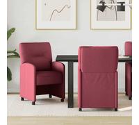 Vidaxl Chaises De Salle À Manger 2 Pcs Bleu 57 X 67 X 95 Cm Tissu