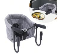 Chaises de salle à manger DescriptionVous craignez que votre bébé ne mange pas correctement ? Vous ajustez constamment la hauteur du siège ? L'hygiène des chaises hautes au restaurant vous préoccupe ?