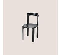 Chaises de salle à manger empilables colorées pour petits espaces, design moderne avec pieds en bois massif et alliage d'aluminium, idéales pour la cuisine, le bureau, le bar, le salon, compactes et
