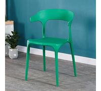 Chaises de salle à manger empilables en plastique - Légères et robustes pour cuisine et salle à manger, capacité de 295 kg, design flexible