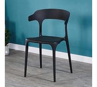 Chaises de salle à manger empilables en plastique - Légères et robustes pour cuisine et salle à manger, capacité de 295 kg, design flexible