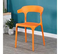 Chaises de salle à manger empilables en plastique - Légères et robustes pour cuisine et salle à manger, capacité de 295 kg, design flexible