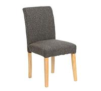 Chaises De Salle à Manger Il Art Make Up Loisirs Hôtel Hot Pot Restaurt Bureau Négocier Chaise D’Angle en Bois Massif, Grey, B