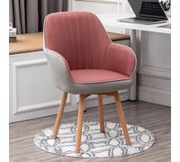 Chaises de salle à manger pivotantes modernes rembourrées en velours pour plus de confort et de style. Jolie chaise de bureau en bois du milieu du siècle pour vanité, bureau ou décoration de salon.