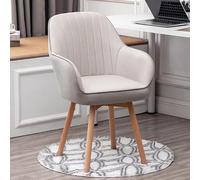 Chaises de salle à manger pivotantes modernes rembourrées en velours pour plus de confort et de style. Jolie chaise de bureau en bois du milieu du siècle pour vanité, bureau ou décoration de salon.