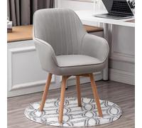 Chaises de salle à manger pivotantes modernes rembourrées en velours pour plus de confort et de style. Jolie chaise de bureau en bois du milieu du siècle pour vanité, bureau ou décoration de salon.