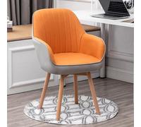 Chaises de salle à manger pivotantes modernes rembourrées en velours pour plus de confort et de style. Jolie chaise de bureau en bois du milieu du siècle pour vanité, bureau ou décoration de salon.