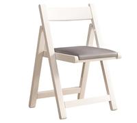 Chaises de salle à manger pliantes avec coussin, légères et confortables, modernes et simples pour fête, pique-nique, camping, bureau, mariage (taille M, gris)