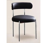 Chaises de salle à manger rembourrées avec pieds en métal - Chaise élégante pour cuisine, salon et chambre à coucher, chaise de maquillage parfaite pour une décoration moderne