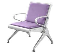 Chaises de salle d'attente, banc de réception d'aéroport en cuir PU avec accoudoirs, siège confortable pour le hall d'affaires, hôpital, marché