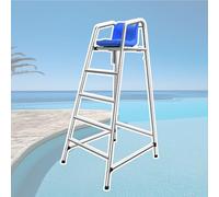 Chaises de Sauveteur, Chaise Longue Confortable pour piscines publiques, Tabouret de Bar extérieur pour Plage et Jardin, capacité de Charge de 300 kg, Hauteur de 150 cm, idéale pour Les Gard