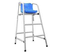 Chaises de Surveillance pour piscines, en Acier Inoxydable, 119-180 cm, démontables avec accoudoirs et Repose-Pieds, idéales pour Les piscines Hors Sol et publiques, Finition argentée.