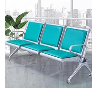 Chaises De Zone D'attente, Bancs D'entrée,Sièges D'attente, Structure En Métal, Adaptées Aux Aéroports, Hôpitaux,Banques,Salons De Coiffure,Salles De Conférence(Green)