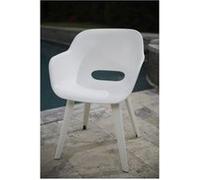Chaises d'extérieur Akola - Keter - Blanc - Résine - Contemporain - Robuste et léger Blanc G