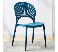 Chaises d'intérieur empilables d'une capacité de 150 kg - Chaises de salle à manger portables en plastique pour événements, bureau, fête de mariage - Tabourets robustes sans accoudoirs pour un usage