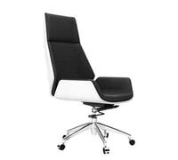 Chaises d'ordinateur confortables Chaise de bureau ergonomique moderne en cuir pour personnes lourdes Hauteur réglable Pivotante Siège large et confortable Idéal pour étudier Travail Exécutif