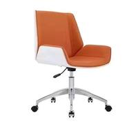 Chaises d'ordinateur confortables Chaise de bureau ergonomique pour les personnes lourdes Bureau pivotant en cuir moderne avec hauteur réglable Élégant et confortable Étude à domicile Travail