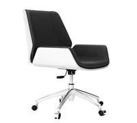 Chaises d'ordinateur confortables, modernes et élégantes, pivotantes, en cuir, pour bureau et jeu, pour personnes lourdes, ergonomiques, réglables en hauteur, confortables, larges, idéales pour