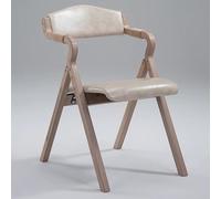 Chaises empilables en bois - Chaises de salon rétro robustes pour événements et bureau, design surdimensionné, 49 x 59 x 77 cm - Assise durable et élégante
