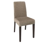 Bolero GK999 Lot de 2 chaises de salleà manger Beige