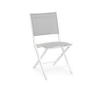 Chaise pliante. Elin Blanc Lh30