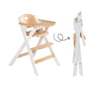 Chaise haute pliable peu encombrante avec plateau à manger - ROBA - Réglable - Accessoires bébé - Bébé