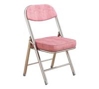 Chaises Pliantes Rembourrée, Chaise Pliante Confortable, Aucun Assemblage Requis, Convient pour Les Repas en Intérieur et en Extérieur, Les Fêtes et Les Bureaux(Blue)