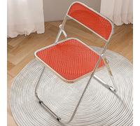 Chaises pliantes respirantes pour intérieur et extérieur, design décontracté pour fêtes, événements, bureaux et salles à manger - Polyvalentes Klappstuhl für Balkon und Innenbereich