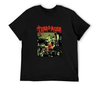 CHAJIN Terrorizer World Downfall Graphic Tee Printed T Shirt Fashion Shirt for Men Black XL