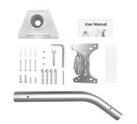 CHAKAE 1 ensemble de support de toit robuste pour antenne parabolique avec outils et accessoires ronds