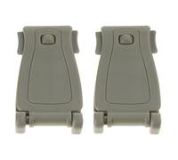 CHAKAE 2PCS Tactique Strap Management Clip Backpack Backle Backle Fit 1inch Webbing pour Les Tactiques À pour Randonnée Camping Strap Clip