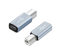 CHAKAE Adaptateur carré type C vers USB pour piano, téléphone, tablette, imprimante électronique femelle