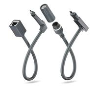 CHAKAE Adaptateur Ethernet RJ45 précis pour petit satellite haute compatibilité pour la maison et le bureau Connexion sans problème Adaptateur satellite
