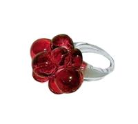 CHAKAE Bagues de fête - Bijoux à la main - Anneaux uniques en acrylique offrant un look tendance pour ceux qui adoptent l'individualité et la mode pour les femmes, taille unique, Comme décrit, Comme