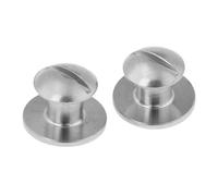 CHAKAE Boulons Arrière Vis Pseudart en Acier Inoxydable Vis Livre Arrière Accessoires pour Plongés Riseaux Plongée Fixation
