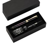 CHAKAE Coffret cadeau stylo plume écriture lisse 0,7 mm 1,0 mm ensemble plume ensemble calligraphie affaires pour étudiant écriture cadeau fournitures scolaires