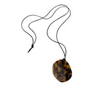 CHAKAE Collier peigne en acétate tendance confortable avec longueur réglable pour un ajustement personnalisé et jeune accessoire de mode, taille unique, Comme décrit, Comme décrit.