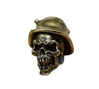 CHAKAE Cordon de perles en paracorde en forme de tête de mort pour porte-clés, pendentifs, casques, soldats