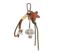 CHAKAE Creative Star Inspired Keychain Élégant Charmand Practical Metal Craft Decoration Pour Tenue Décontractée Amélioration Du Multifonctionnel Accessoire