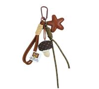 CHAKAE Creative Star Inspired Keychain Élégant Charmand Practical Metal Craft Decoration Pour Tenue Décontractée Amélioration Du Multifonctionnel Accessoire