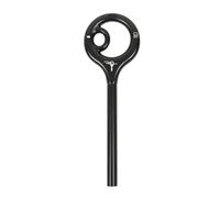 CHAKAE Descendeur de gréement en forme de 9 formes pour l'escalade et la descente en rappel, dispositif d'assurage en aluminium pour descendeur d'escalade de descente