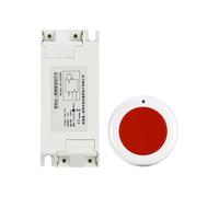 CHAKAE Interrupteurs De Télécommande sans Fil 433 MHz Relaveur Relais Récepteur À Canal Unique pour Porte Garage Contrôle du Moteur Rideau Électrique La Porte Garage