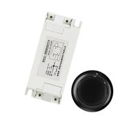CHAKAE Interrupteurs De Télécommande sans Fil 433 MHz Relaveur Relais Récepteur À Canal Unique pour Porte Garage Contrôle du Moteur Rideau Électrique La Porte Garage