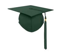 CHAKAE Joli chapeau de remise de diplôme à franges unisexe avec fermeture pour l'obtention d'un diplôme - Décoration cosplay pour adultes et enfants - Performances sur scène