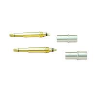 CHAKAE Kit de réparation professionnel pour casque stéréo mâle 3,5 mm plaqué or pour casque Meze 99 3,5 mm