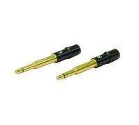 CHAKAE Kit de réparation professionnel pour casque stéréo mâle 3,5 mm plaqué or pour casque Meze 99 3,5 mm