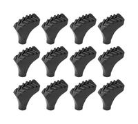 CHAKAE Lot de 12 capuchons de protection pour bâtons de randonnée, panier de marche, accessoires résistants à l'usure
