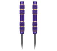 CHAKAE Lot de 2 barils de fléchettes de rechange avec pointe en acier 22 g - Professionnels - Faciles à utiliser pour cible de fléchettes à pointe en métal